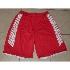 NWOT NEW Teen Boys Sz Large Red Elastic Waist Lined Mesh Athletic Shorts EASTBAY